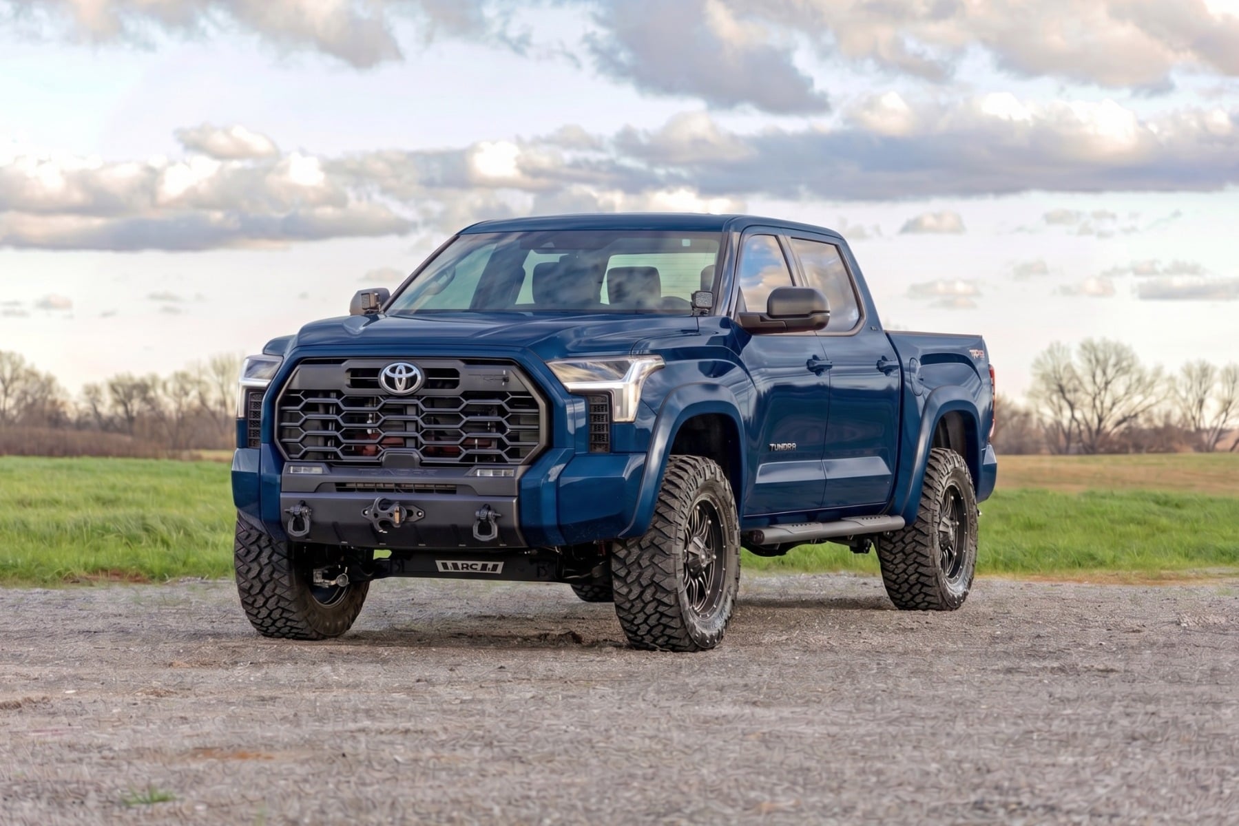 Rough Country Sport Fender Flares 8X8 Blueprint Blue Toyota Tundra 2WD/4WD (2022-2026)