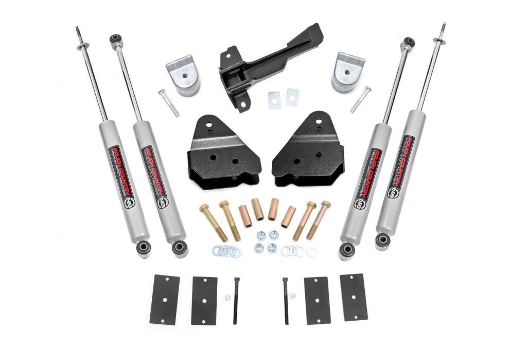 Rough Country 3 Inch Lift Kit Tremor N3 Ford F-250/F-350 Super Duty 4WD (2019-2022)