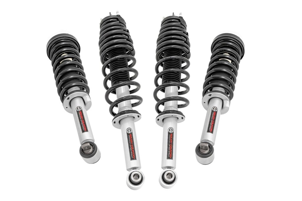 Rough Country 2 Inch Lift Kit Lifted Struts Ford Bronco 4WD (2021-2026)
