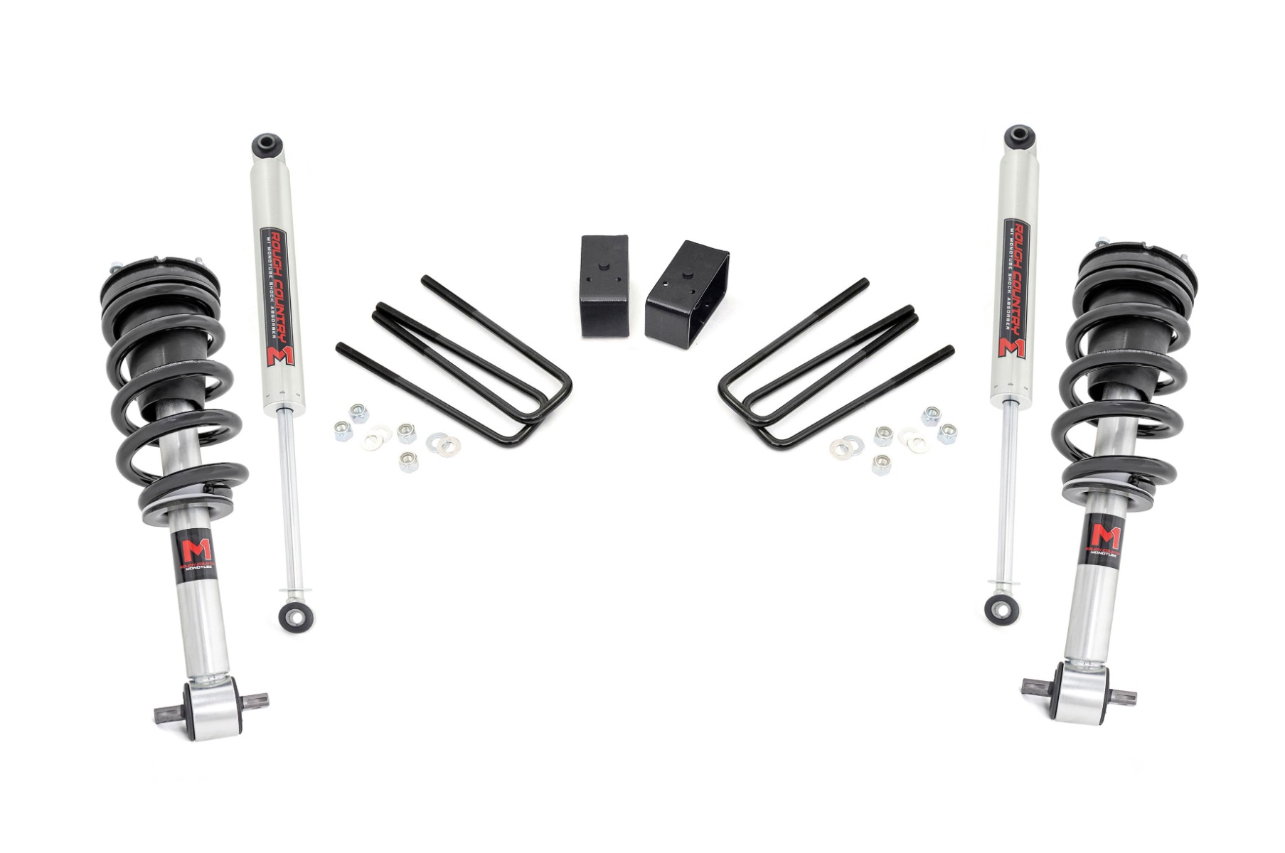 Rough Country 3.5 Inch Lift Kit M1 Struts Chevy/GMC 1500 2WD (07-13)