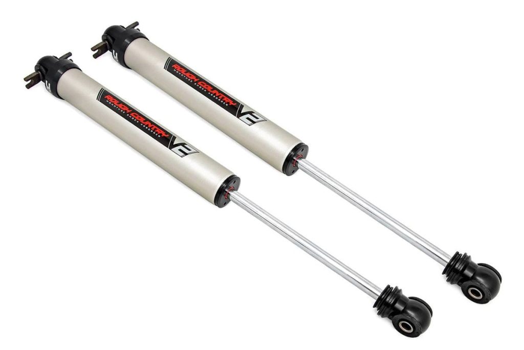 Rough Country V2 Rear Shocks 0-3″ Jeep Wrangler JK/Wrangler Unlimited (2007-2018)