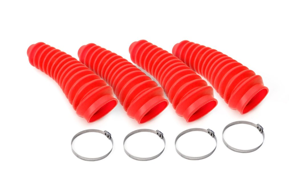 Rough Country Shock Boots Red 4 Pack