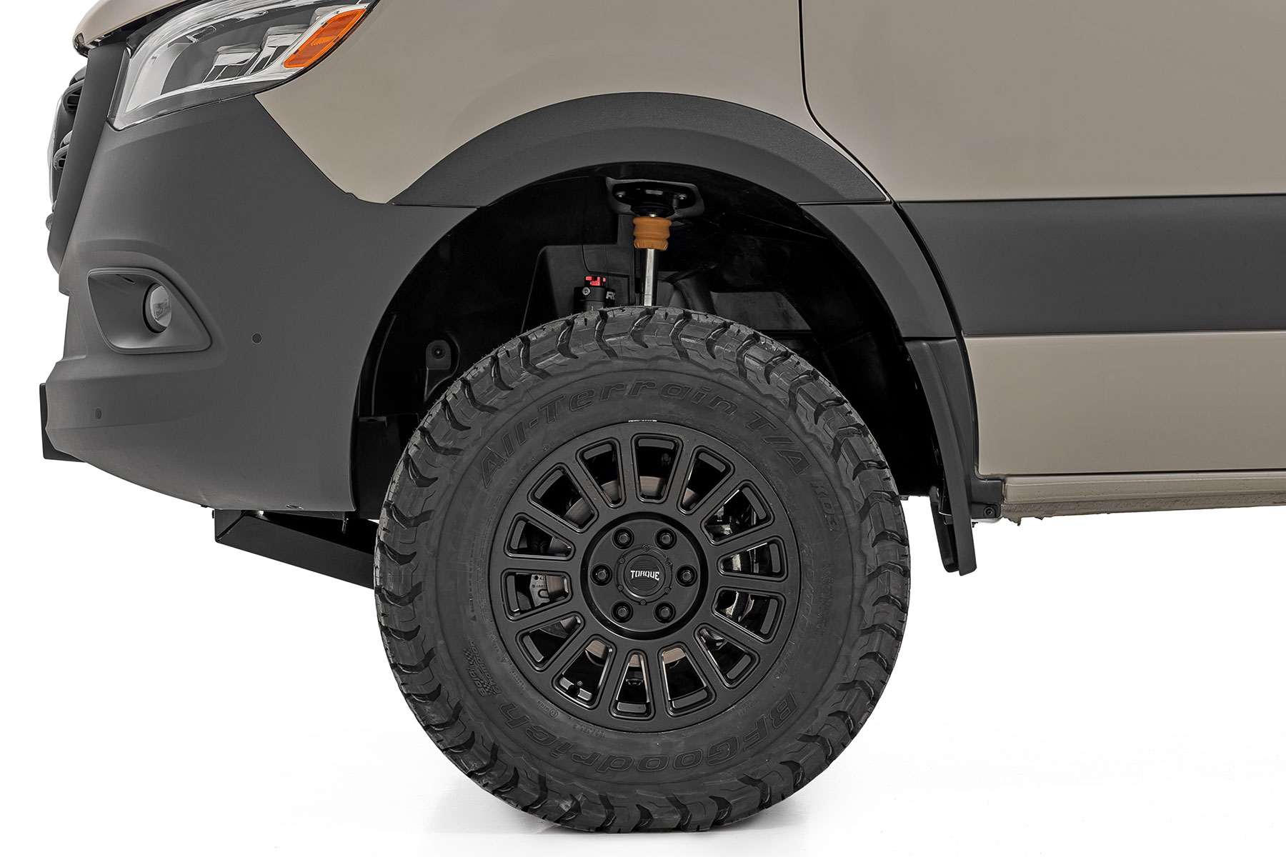 Rough Country Tire Clearance Kit Mercedes-Benz Sprinter 2500/Sprinter 3500XD (2019-2026)