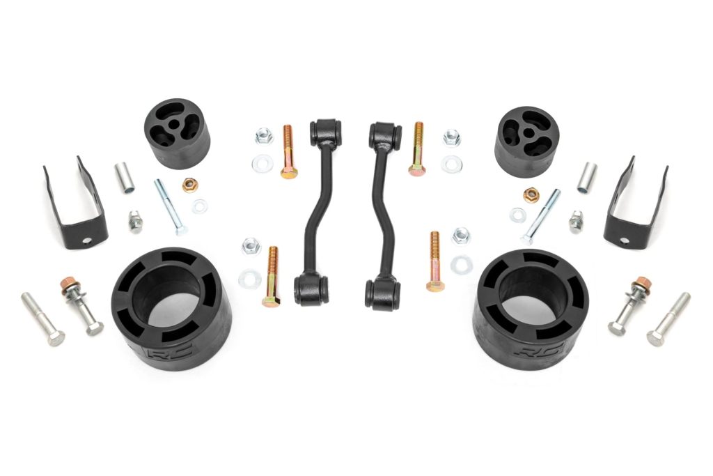 Rough Country 2.5 Inch Leveling Kit Spacers Jeep Gladiator JT 4WD (2020-2023)