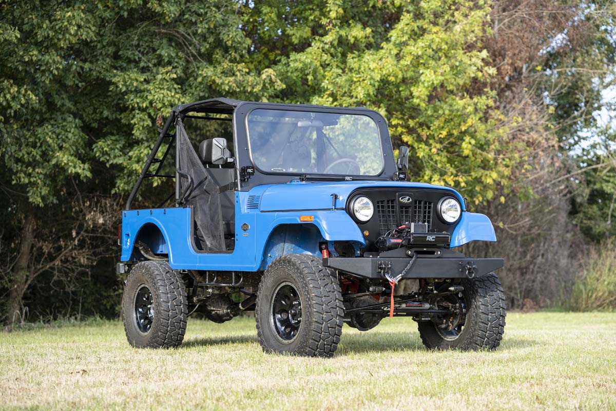 Rough Country Winch Plate Mahindra Roxor