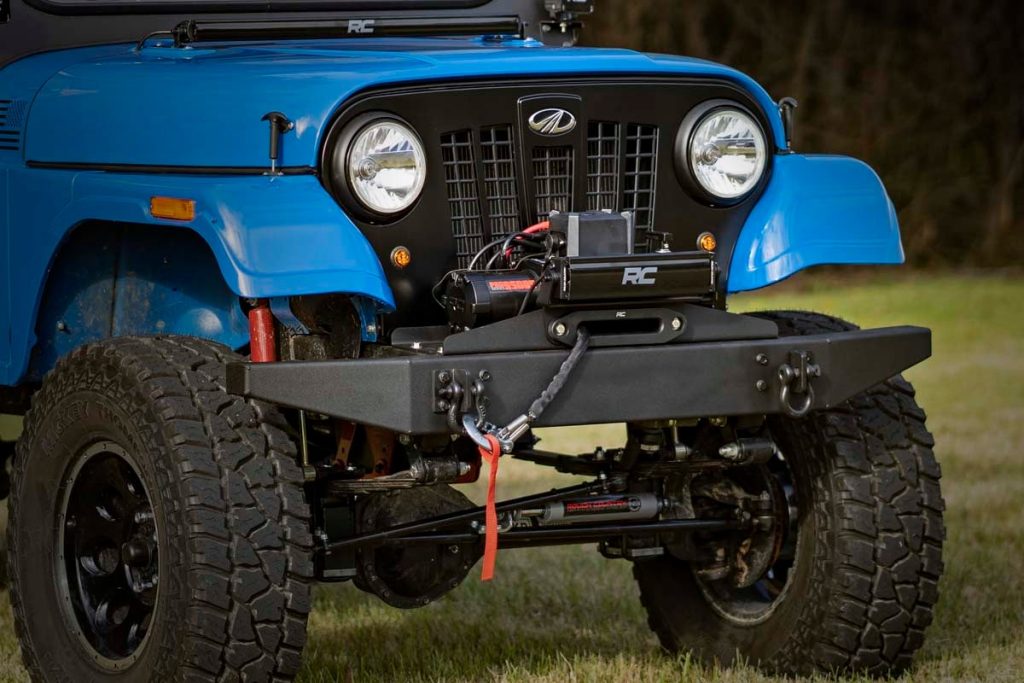 Rough Country Winch Plate PRO9500S Mahindra Roxor