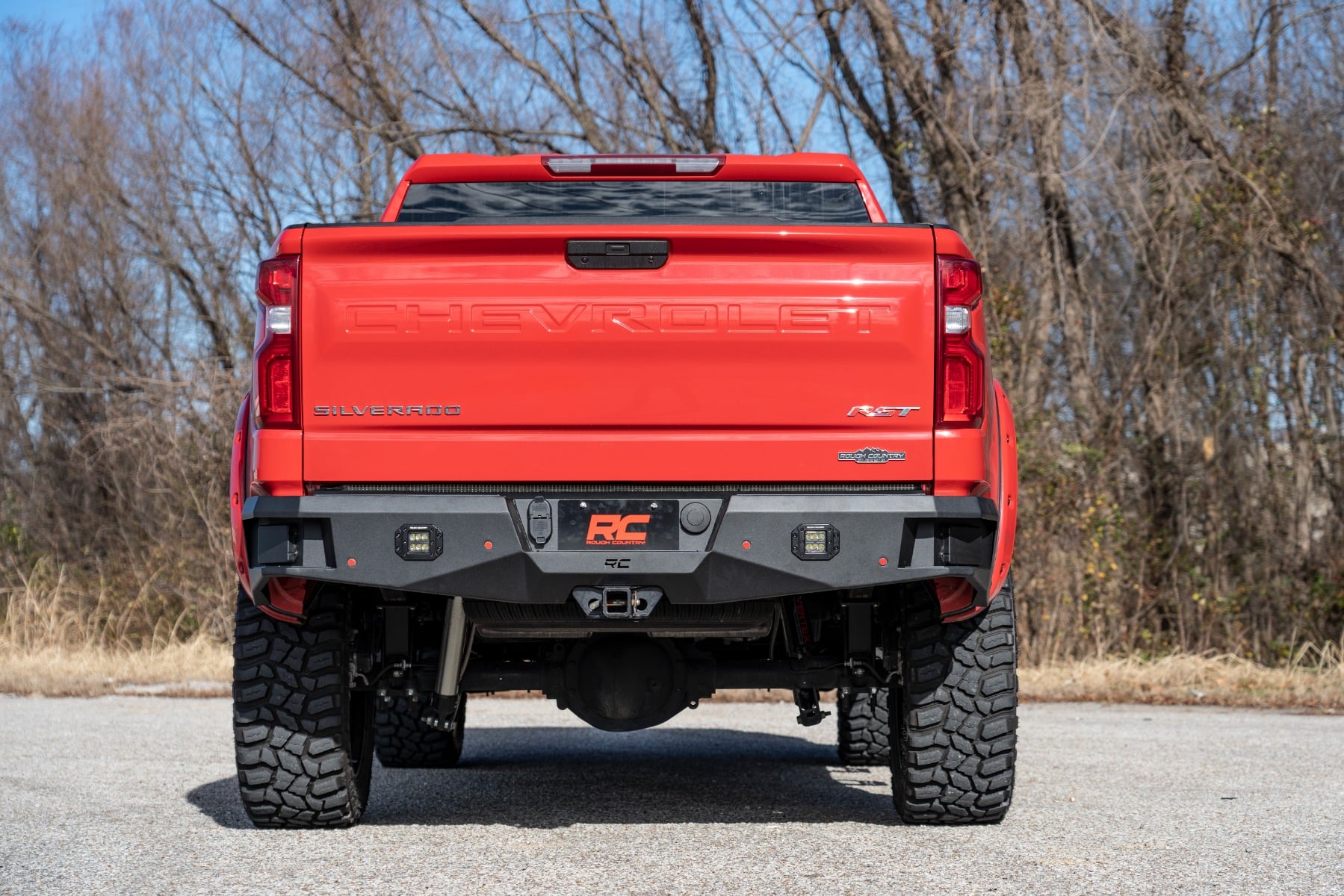 Rough Country Rear LED Bumper Chevy/GMC Sierra 1500 (19-26)/Silverado 1500 (19-26)