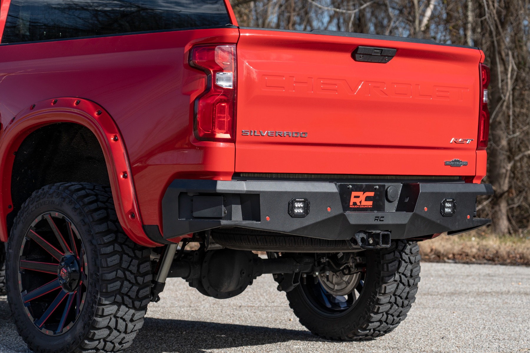 Rough Country Rear LED Bumper Chevy/GMC Sierra 1500 (19-26)/Silverado 1500 (19-26)