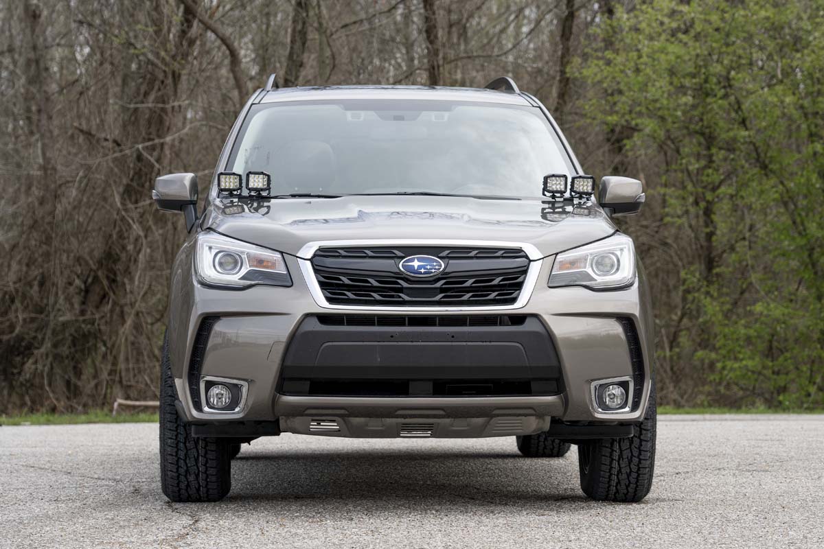 Rough Country 2 Inch Lift Kit Loaded Strut Subaru Forester 4WD (2014-2018)