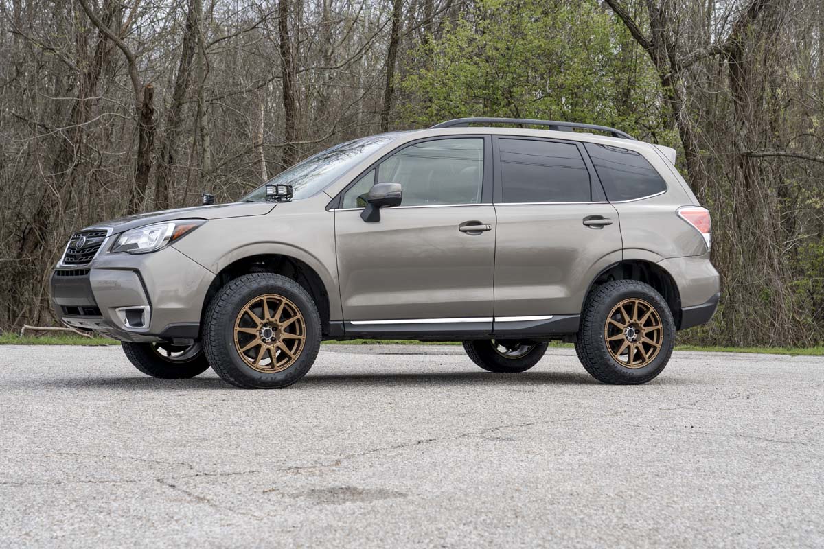 Rough Country 2 Inch Lift Kit Loaded Strut Subaru Forester 4WD (2014-2018)