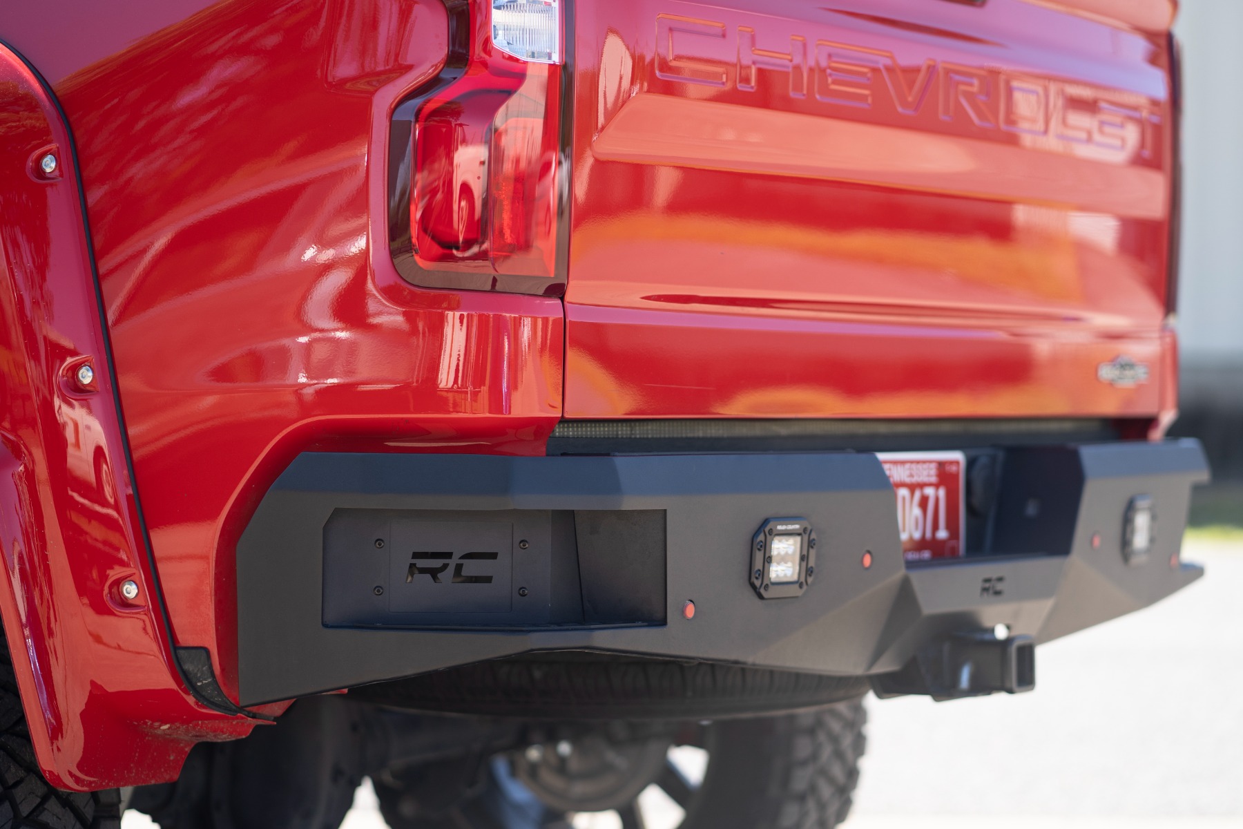Rough Country Rear LED Bumper Chevy/GMC Sierra 1500 (19-26)/Silverado 1500 (19-26)