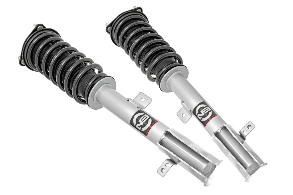 Rough Country Loaded Strut Pair 2 Inch Lift Jeep Patriot 4WD (2010-2017)