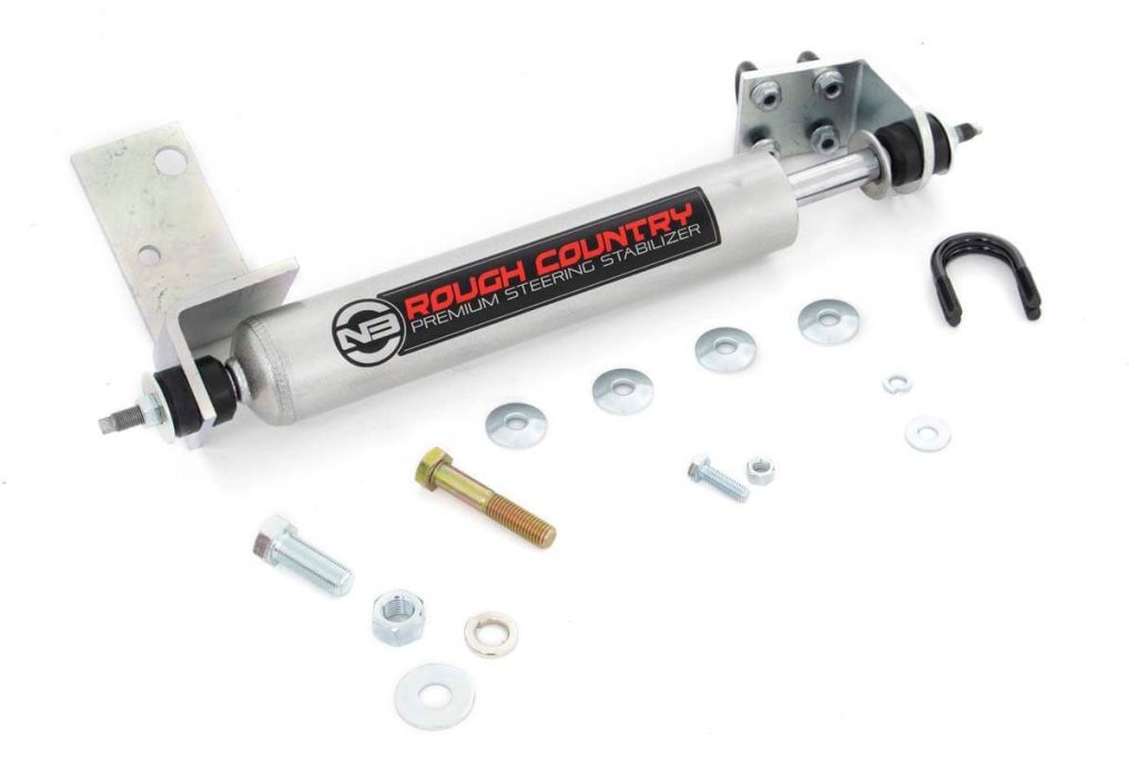 Rough Country N3 Steering Stabilizer 0-3 Inch Lift Chevy/GMC Sierra 1500/Silverado 1500/Tahoe/Yukon (92-06)