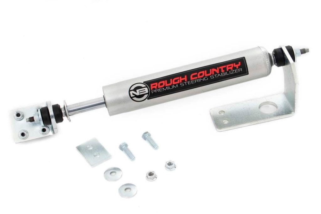Rough Country N3 Steering Stabilizer 0-5 Inch Lift Ford F-150 4WD (1997-2003)