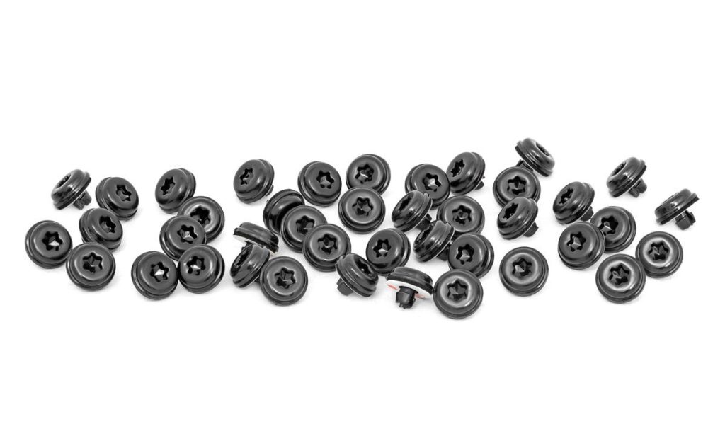Rough Country Rivet Kit for Fender Flares Black
