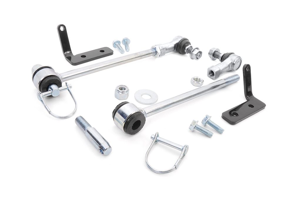 Rough Country Quick Disconnect Sway Links 3.5-6 Inch Lift Jeep Gladiator JT/Wrangler JK/Wrangler Unlimited