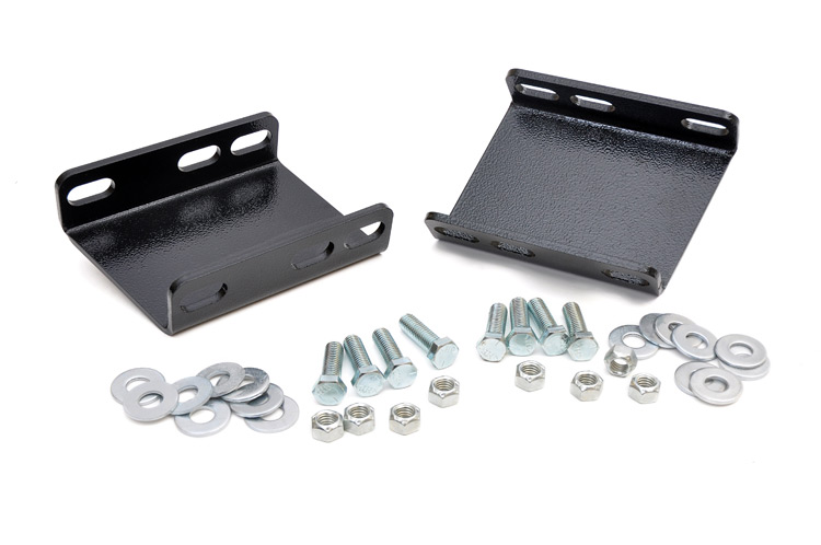 Rough Country Sway Bar Drop Brackets Front 4-6 Inch Ford Bronco II/F-150/Ranger