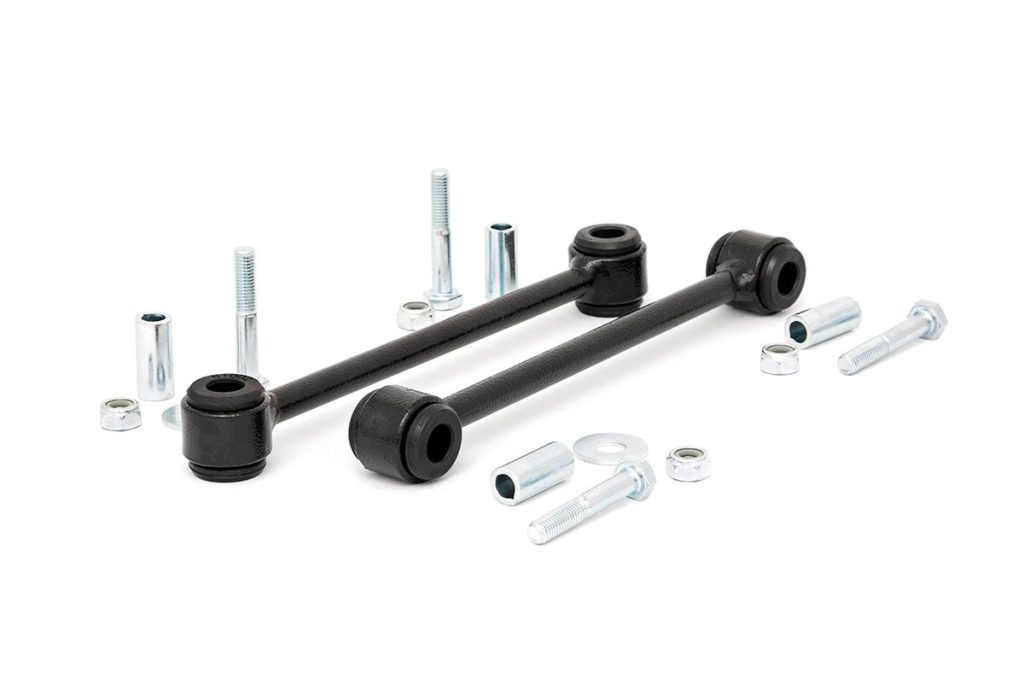 Rough Country Sway Bar Links Rear 4-6 Inch Lift Jeep Wrangler TJ (97-06)/Wrangler Unlimited (04-06)