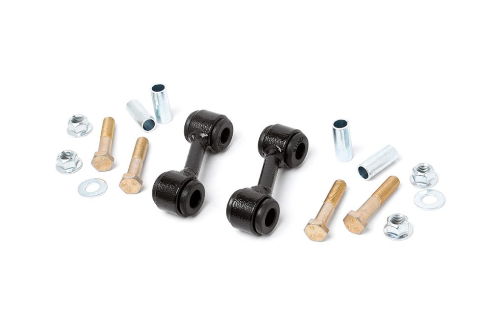 Rough Country Sway Bar Links Front 2-3 Inch Lift Nissan Titan 2WD/4WD (2004-2024)