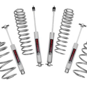 Rough Country 2.5 Inch Lift Kit 4 Cyl N3 Jeep Wrangler TJ (97-06)/Wrangler Unlimited (04-06)