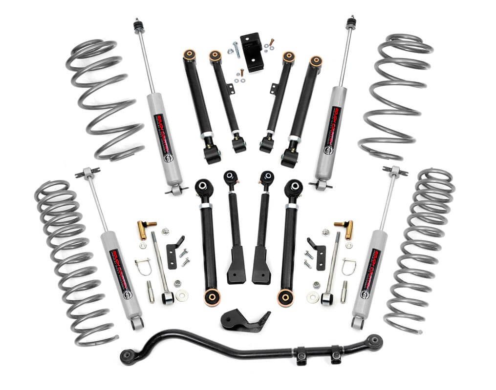 Rough Country 2.5 Inch Lift Kit X-Series Jeep Wrangler TJ (97-06)/Wrangler Unlimited (04-06)