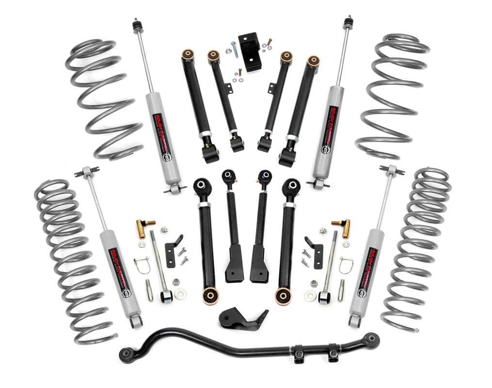 Rough Country 2.5 Inch Lift Kit X-Series Jeep Wrangler TJ (97-06)/Wrangler Unlimited (04-06)