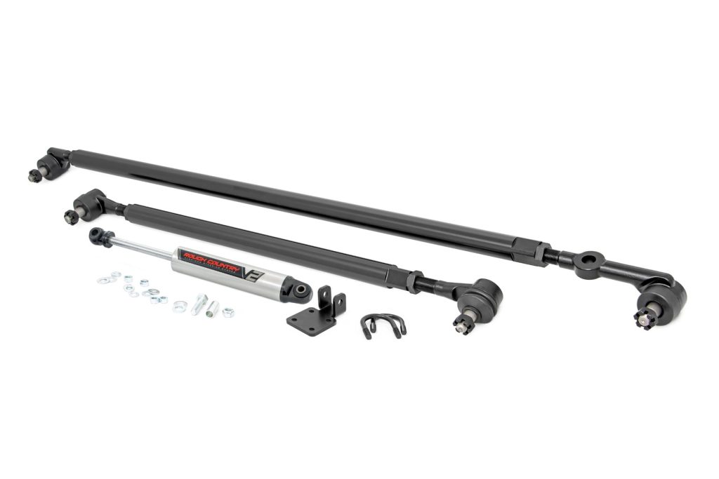 Rough Country HD Steering Kit V2 Stabilizer Combo Jeep Cherokee XJ/Comanche MJ/Wrangler TJ