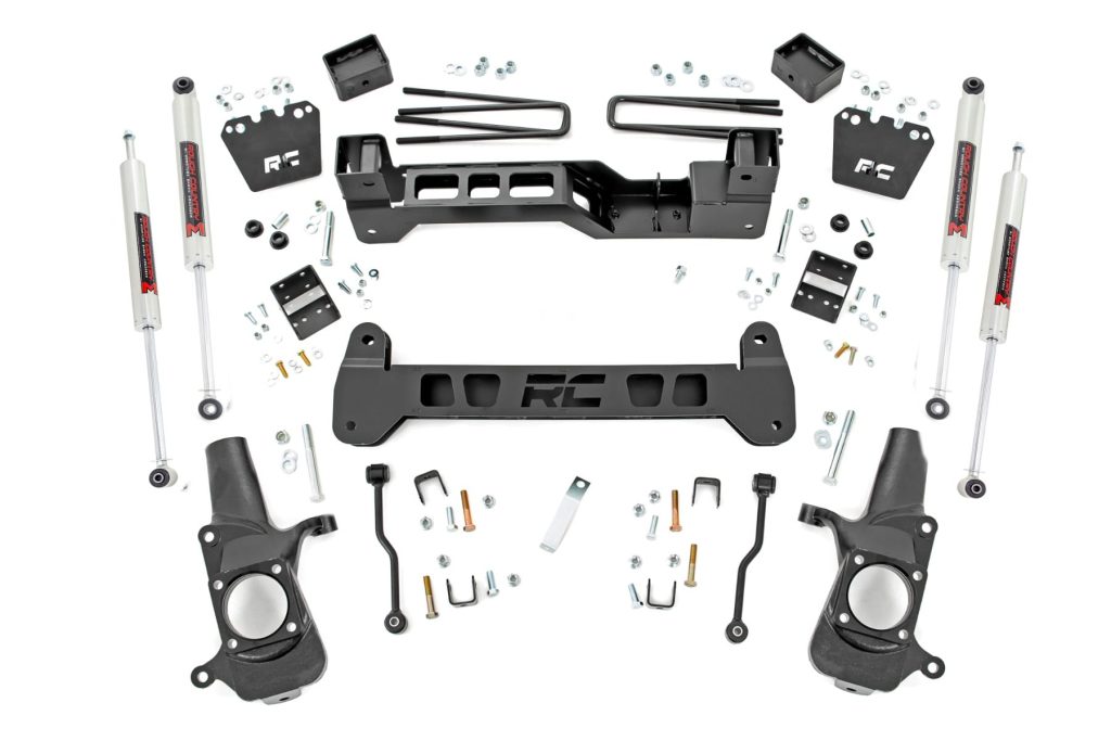 Rough Country 6 Inch Lift Kit M1 Chevy Silverado & GMC Sierra 2500HD 2WD (2001-2010)