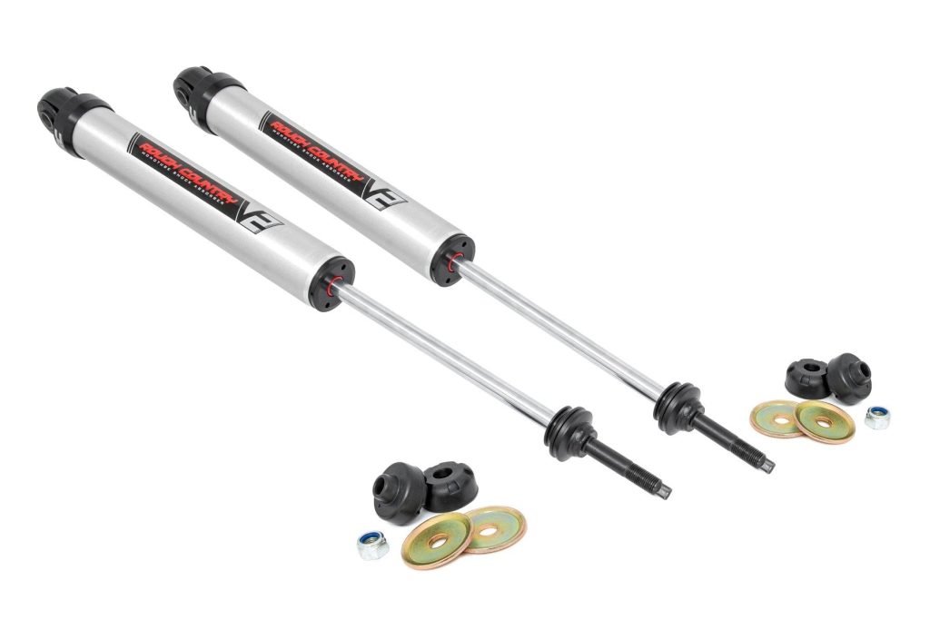 Rough Country V2 Rear Shocks 6-7.5″ Ram 1500 2WD/4WD (2019-2026)