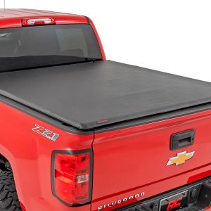 Rough Country Soft Roll Up Bed Cover 5’9″ Bed Chevy/GMC 1500 (14-18 & Classic)