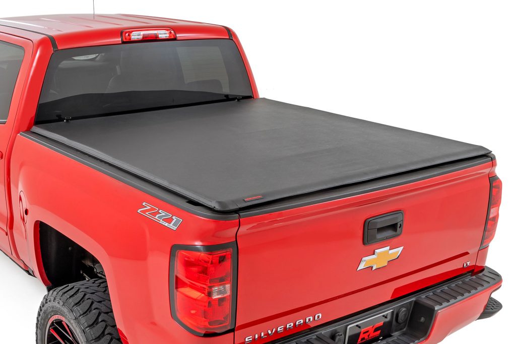 Rough Country Soft Roll Up Bed Cover 6’7″ Bed Chevy/GMC 1500/2500HD/3500HD (14-19 & Classic)