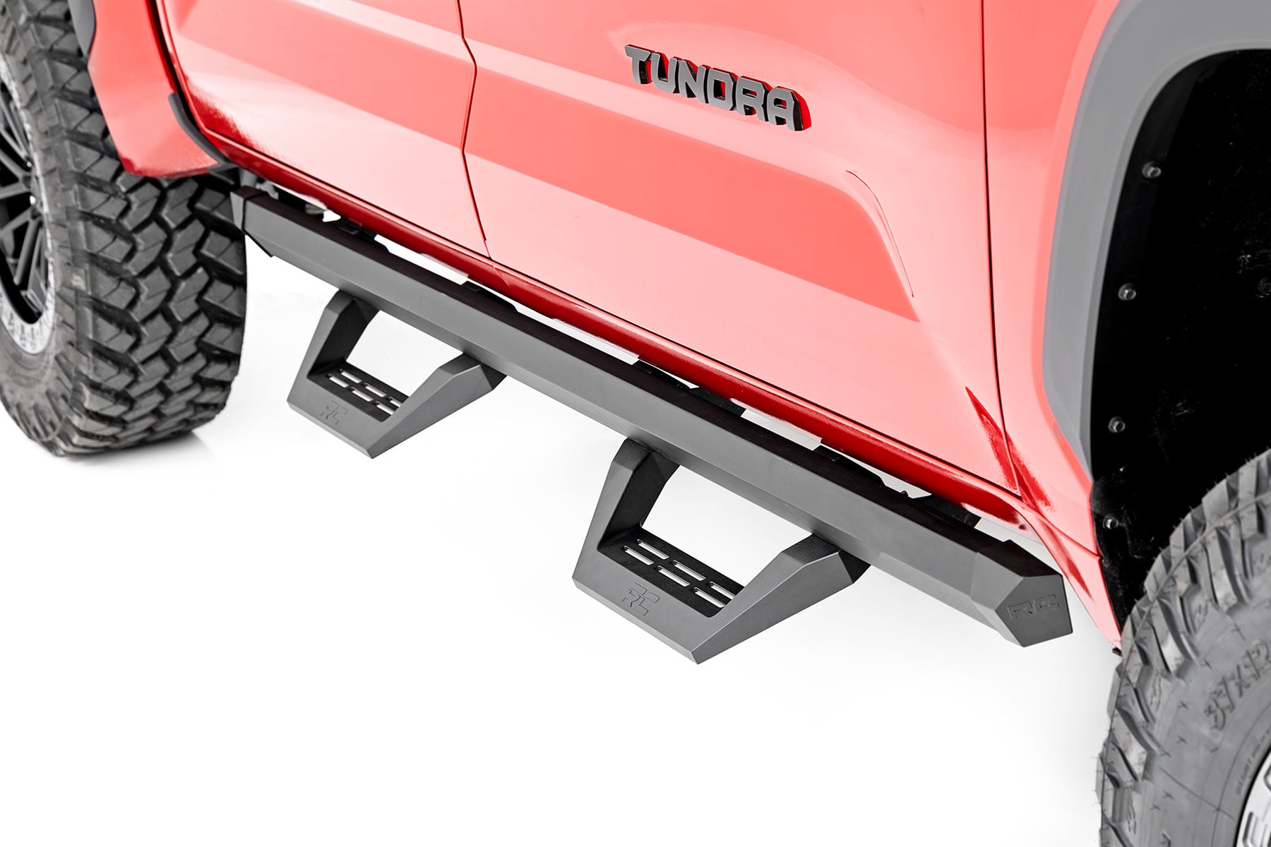 SRX2 Adj Aluminum Steps | CrewMax | Toyota Tundra 2WD/4WD (2022-2026) — Rough Country