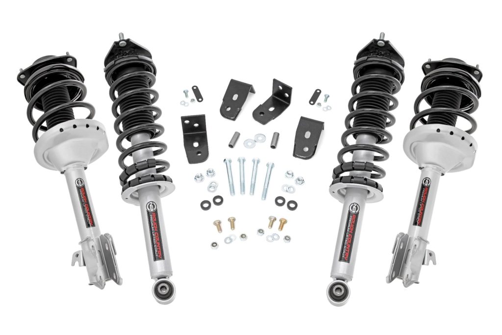 Rough Country 2 Inch Lift Kit Loaded Strut Subaru Forester 4WD (2014-2018)