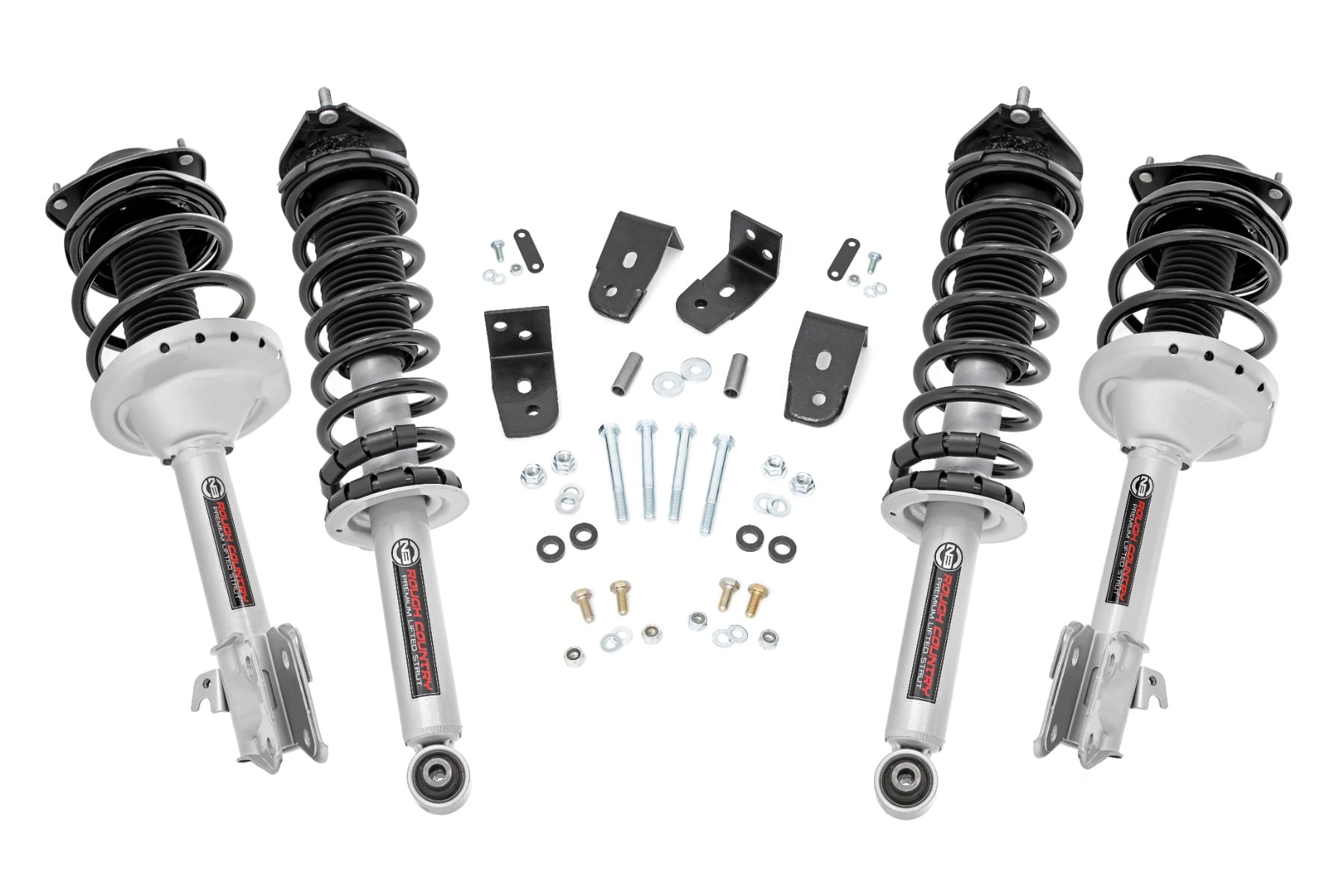 Rough Country 2 Inch Lift Kit Loaded Strut Subaru Forester 4WD (2014-2018)