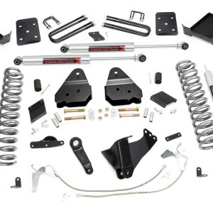 Rough Country 6 Inch Lift Kit Diesel No OVLD M1 Ford F-250 Super Duty 4WD (11-14)