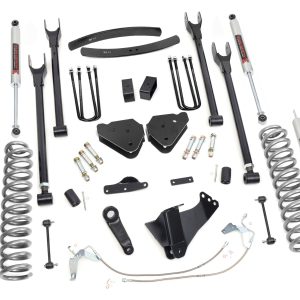 Rough Country 6 Inch Lift Kit Gas 4 Link M1 Ford F-250/F-350 Super Duty 4WD (08-10)