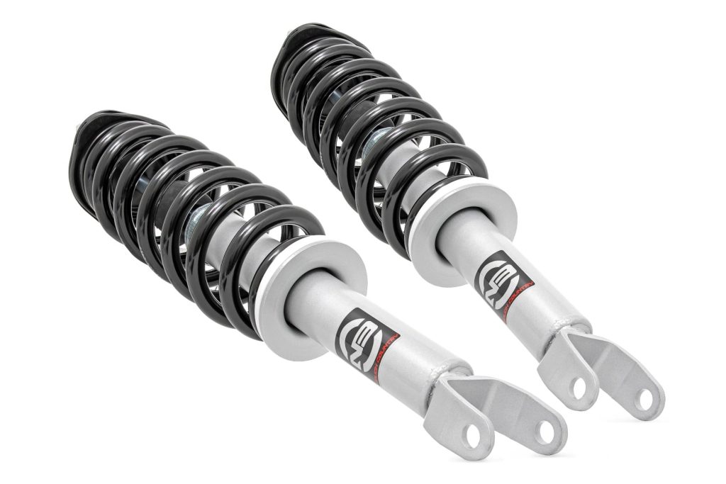Rough Country N3 Leveling Struts 2.5 Inch Loaded Strut Ram 1500 4WD (2006-2008)