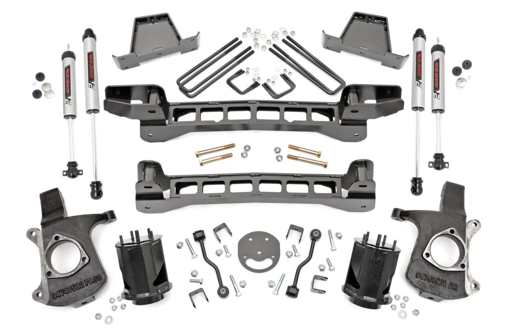 Rough Country 6 Inch Lift Kit V2 Shocks Chevy/GMC 1500 2WD (99-06 & Classic)