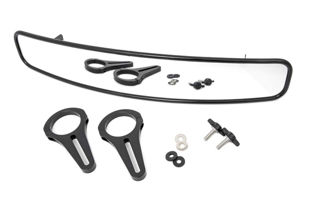 Rough Country UTV Rear View Mirror Convex 17β³ x 3β³ 1.75β³ Mount