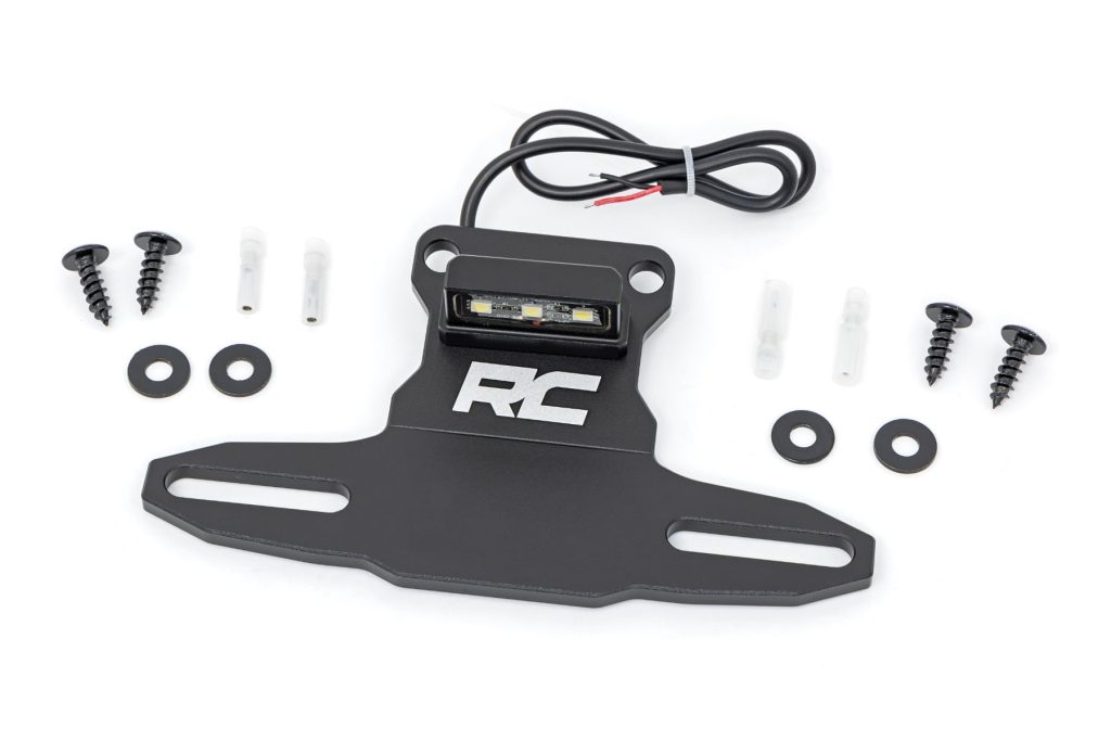 Rough Country Universal License Plate Bracket LED Lighted