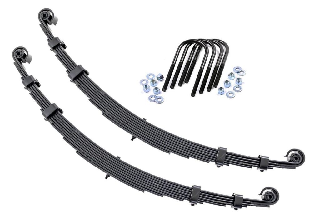 Rough Country Front Leaf Springs 2.5β³ Lift Pair Jeep CJ5/CJ7 5 4WD (1955-1975)