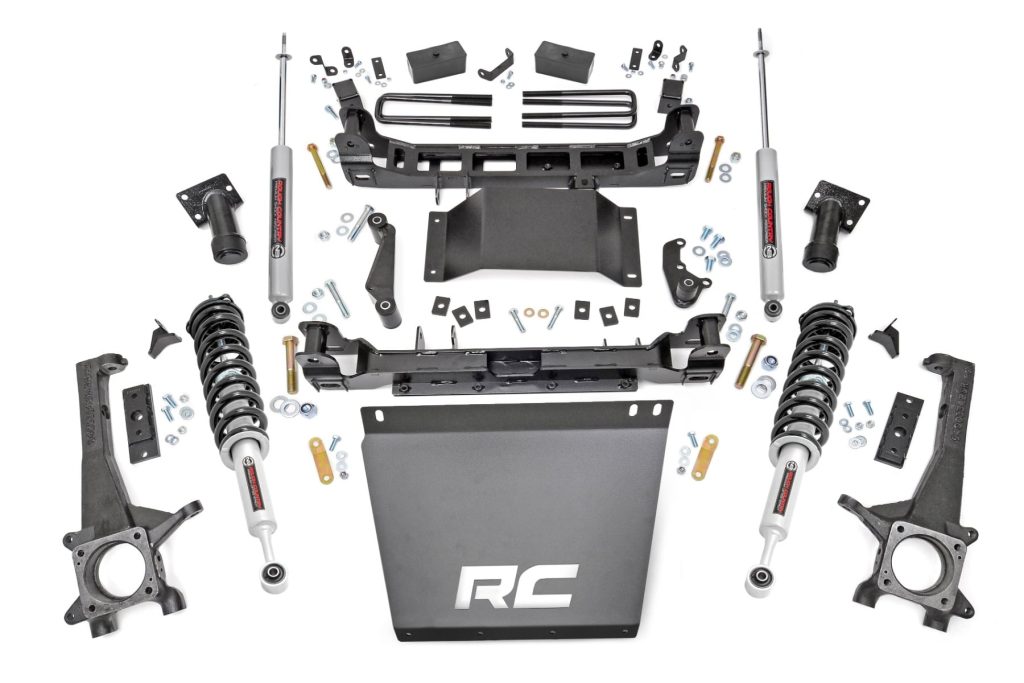Rough Country 4 Inch Lift Kit N3 Struts Toyota Tacoma 2WD/4WD (2016-2023)