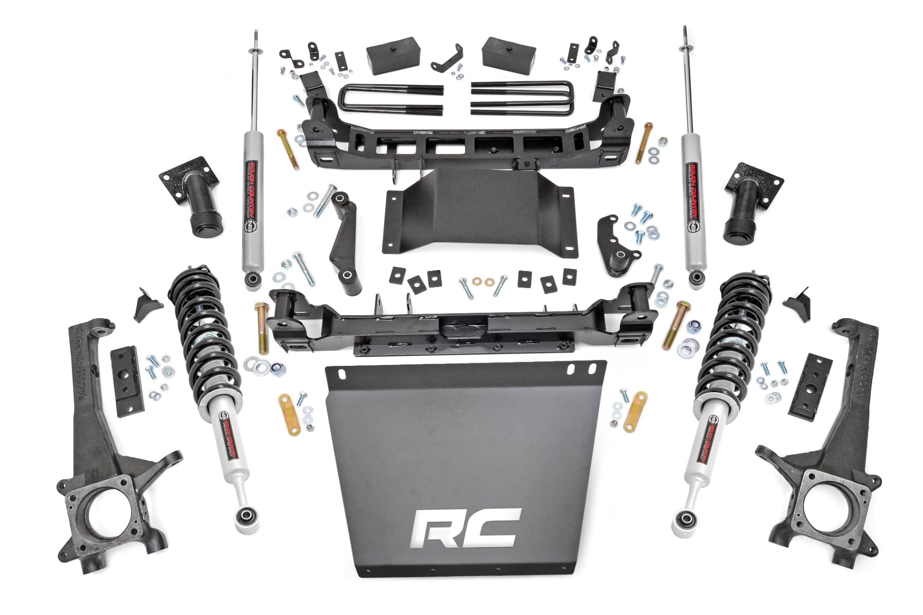 Rough Country 4 Inch Lift Kit N3 Struts Toyota Tacoma 2WD/4WD (2016-2023)