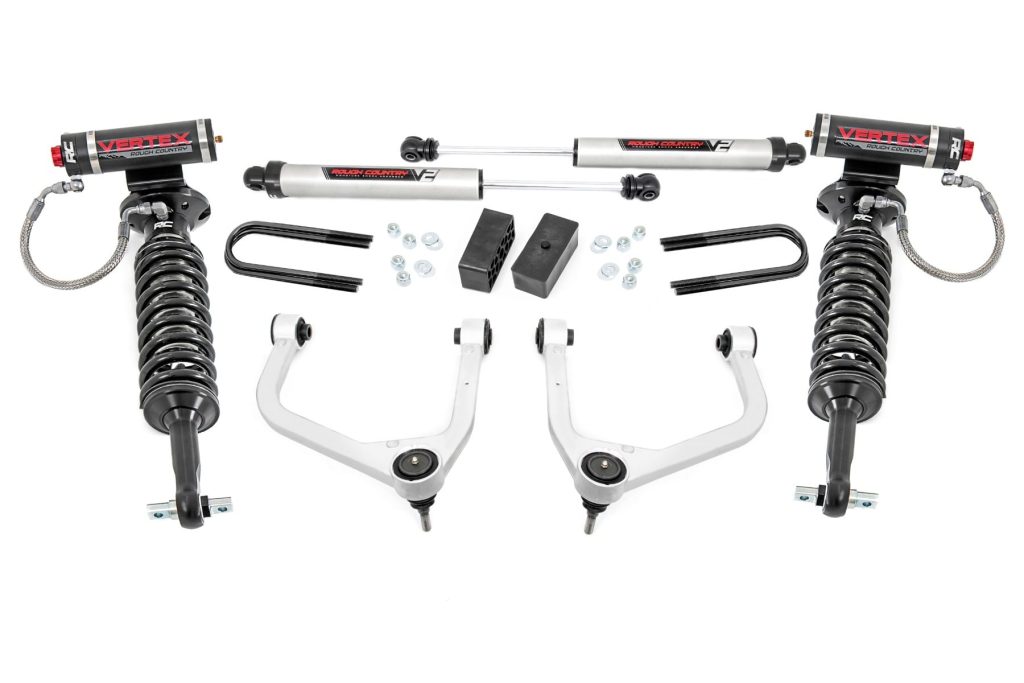 Rough Country 3.5 Inch Lift Kit Vertex/V2 GMC Sierra 1500 2WD/4WD (2025-2026)