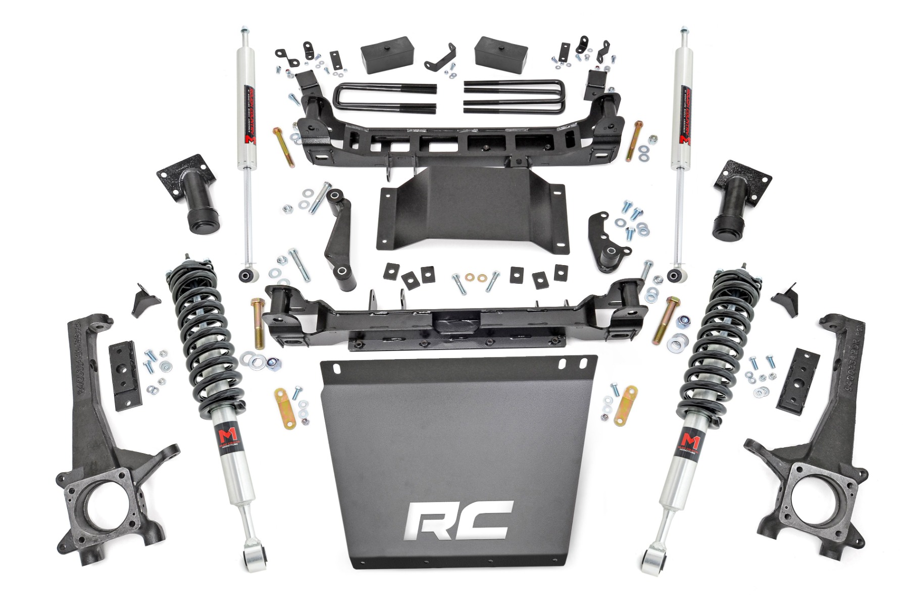 Rough Country 4 Inch Lift Kit M1 Struts/M1 Toyota Tacoma 2WD/4WD (2016-2023)