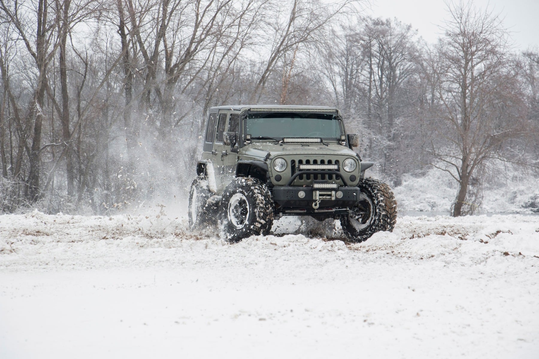 Rough Country 4 Inch Lift Kit X-Series M1R Jeep Wrangler Unlimited 2WD/4WD (07-18)