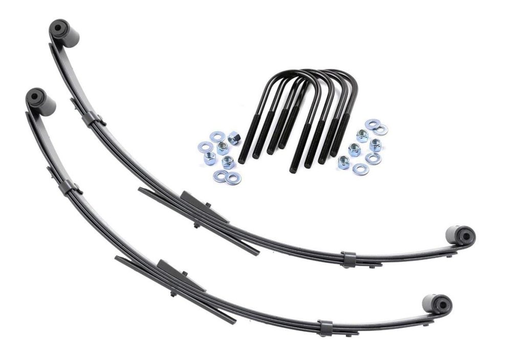 Rough Country Rear Leaf Springs 2.5″ Lift Pair Jeep Wrangler YJ 4WD (1987-1995)