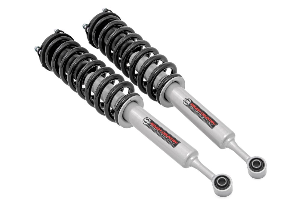 Rough Country Loaded Strut Pair 4.5 Inch Toyota Tundra 4WD (2007-2021)