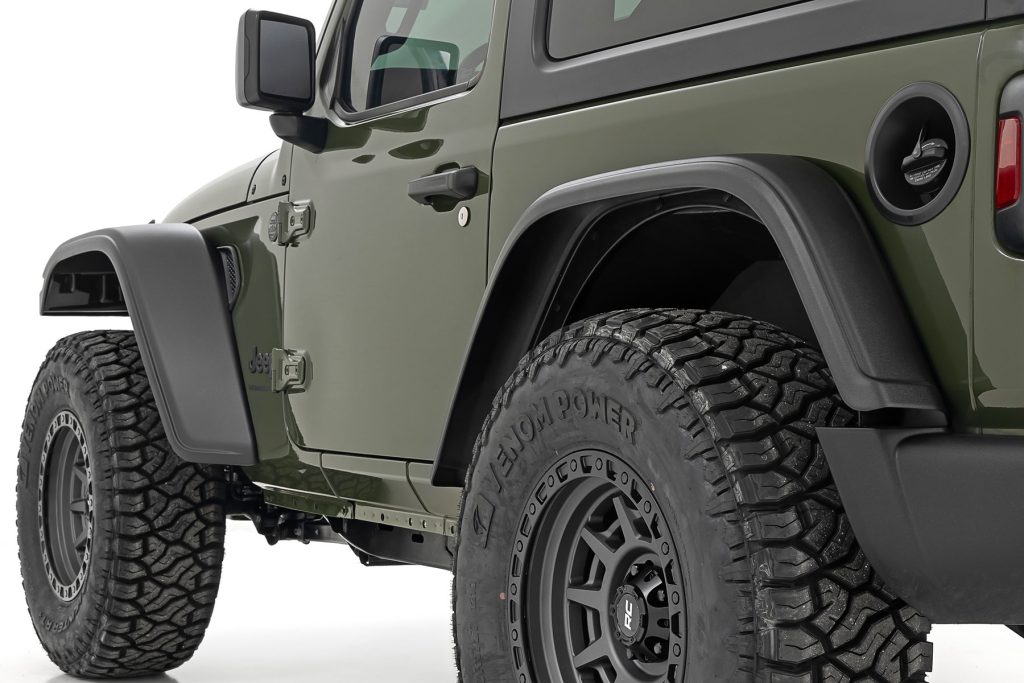 Rough Country WF1 Fender Flares Jeep Wrangler JL (18-26)/Wrangler Unlimited (18-26)