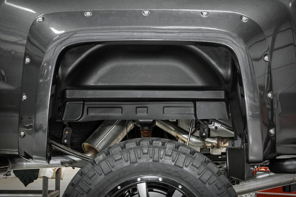 Rough Country Rear Wheel Well Liners Chevy Silverado 2500 HD/3500 HD 2WD/4WD (2015-2019)